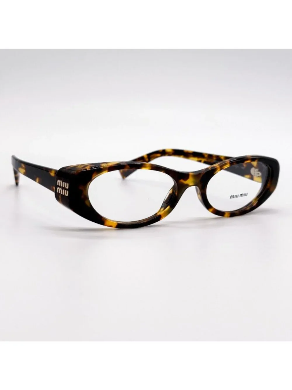 New Miu Miu MU03ZV 14L1O1 Havana Brown Women Eyeglasses VMU 03Z